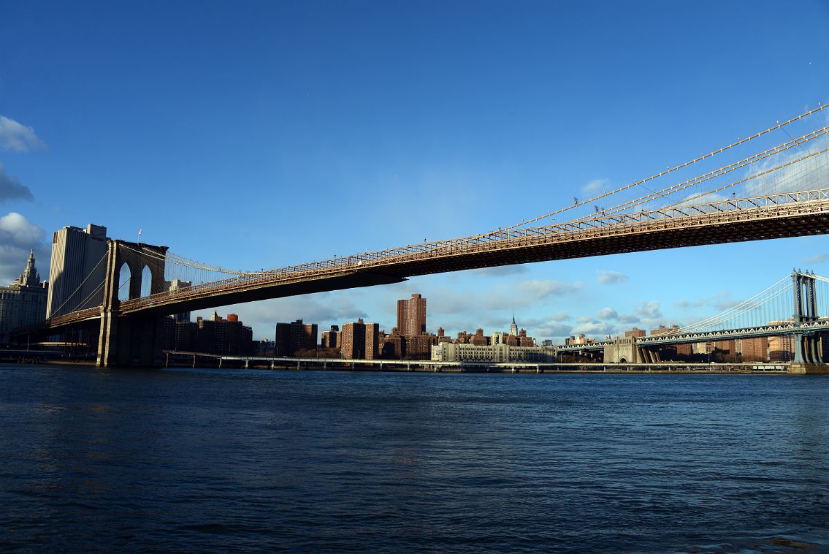 31 New York Brooklyn Bridge Before Sunset From Brooklyn Heights